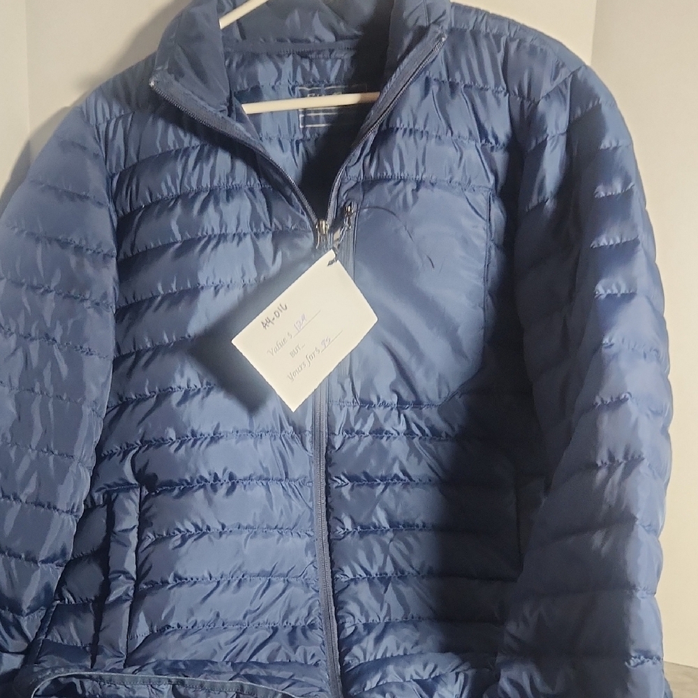 Blue Puffer Jacket - image 1